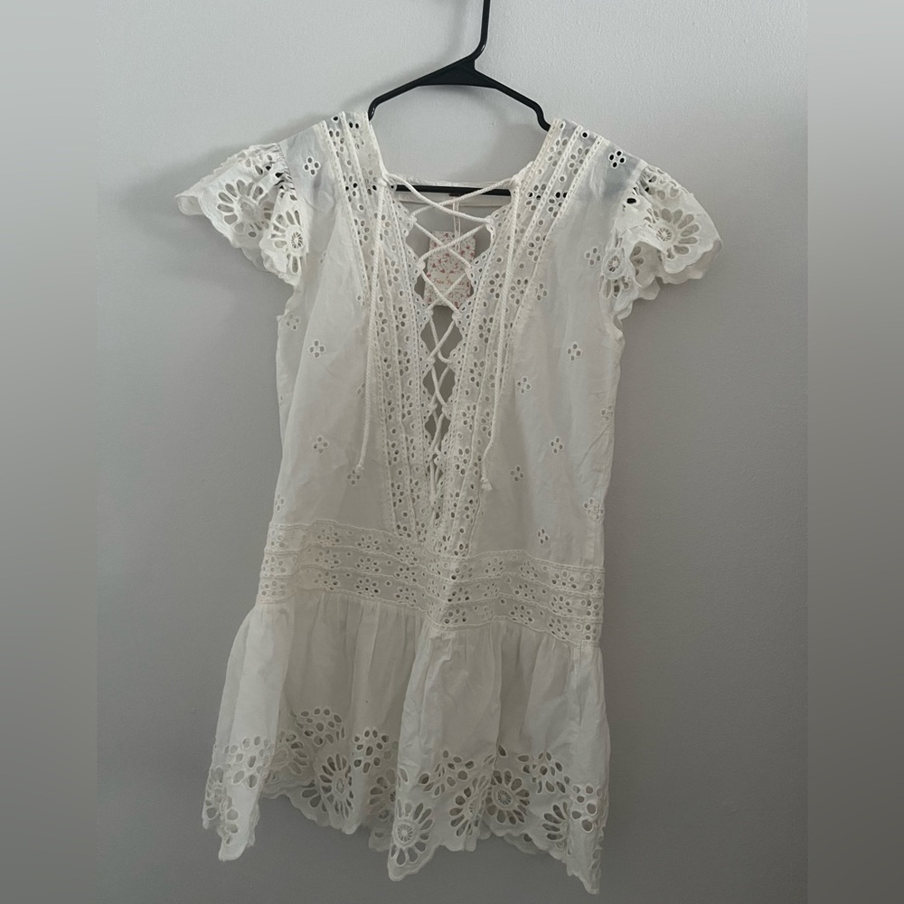 free people ivory dress